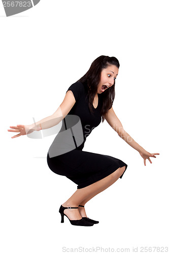 Image of Woman in the squat