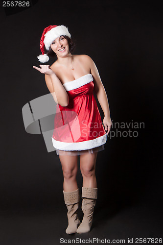 Image of Woman Santa