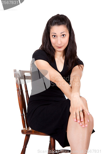 Image of Woman on chair