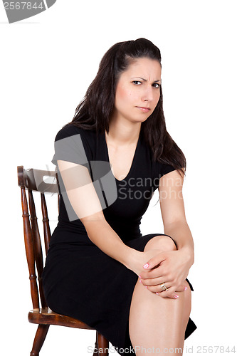 Image of Woman on chair