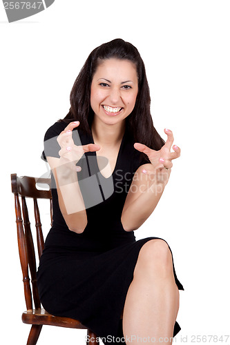 Image of Woman on chair