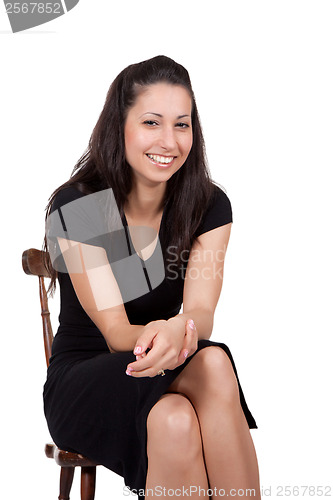 Image of Woman on chair