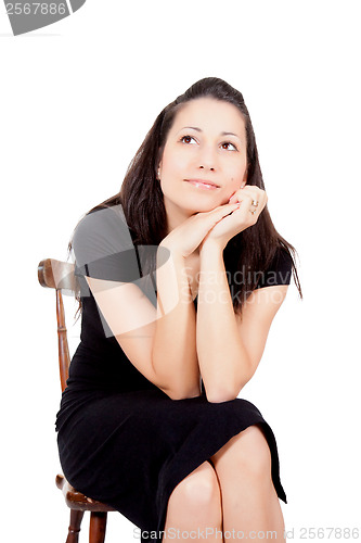 Image of Woman on chair