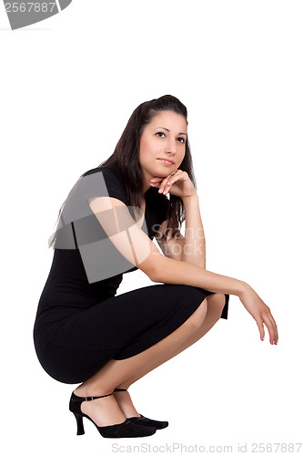 Image of Woman in the squat