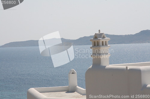 Image of myconos sea view