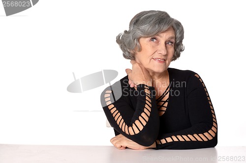 Image of Old woman portrait