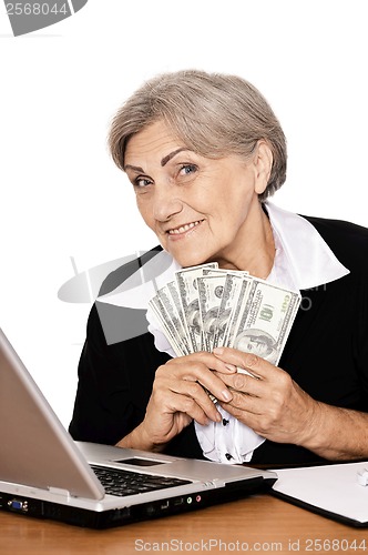 Image of Senior businesswoman