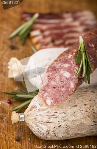 Image of Smoked sausage with rosemary