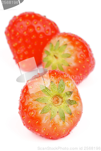 Image of Three Strawberries