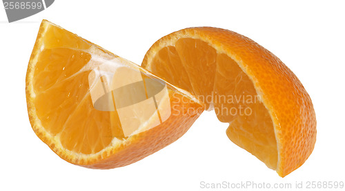 Image of orange fruit sections