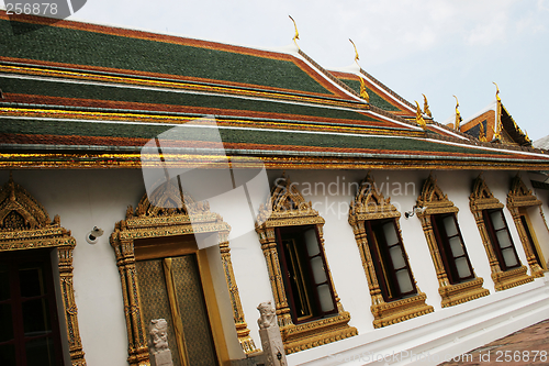 Image of The Grand Palace, Bangkok, Thailand - travel and tourism.