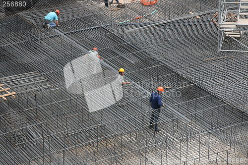 Image of workers in construction