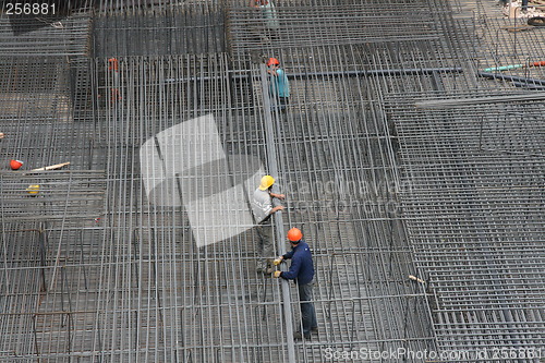 Image of workers in construction