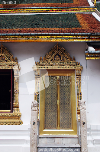 Image of Beautiful building at the Grand Palace, Bangkok, Thailand.