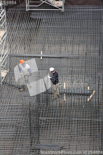 Image of workers in construction
