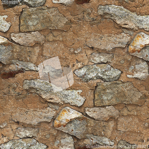 Image of stone cement clay daub seamless granite background texture