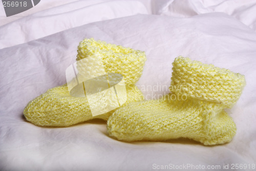 Image of Baby-Socks - yellow