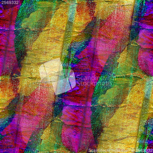 Image of art seamless texture, background purple yellow watercolor, abstr