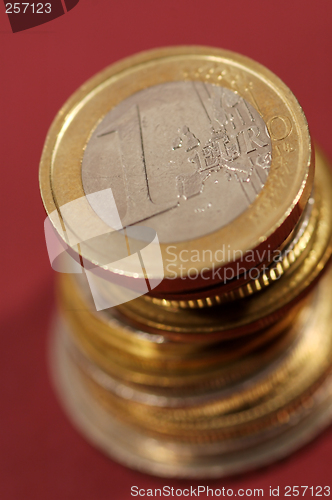 Image of Euro coins