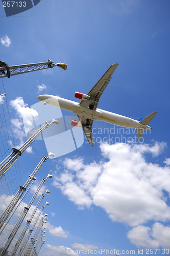 Image of Plane and lights