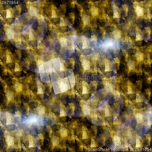 Image of glare from abstract brown watercolor seamless texture hand paint