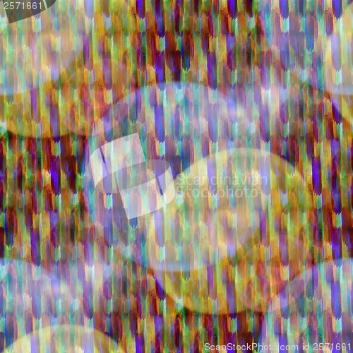 Image of glare from seamless stripes green purple background abstract and
