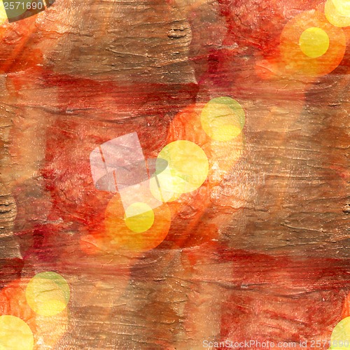 Image of bokeh wallpaper background red brown watercolor art seamless tex