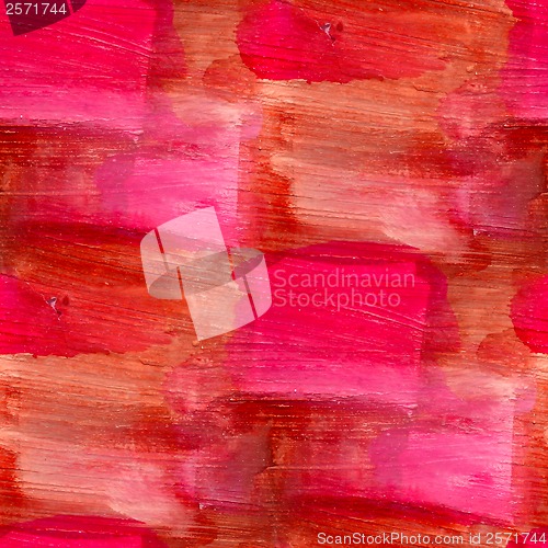Image of grunge red brown texture, watercolor seamless background, vintag