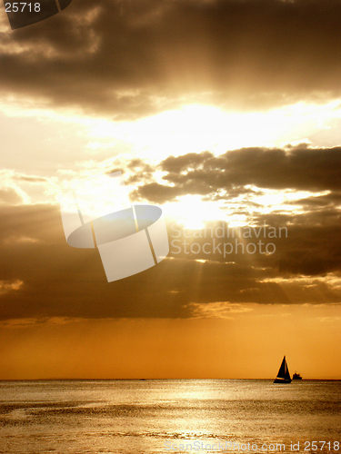 Image of Sunset over Manila Bay