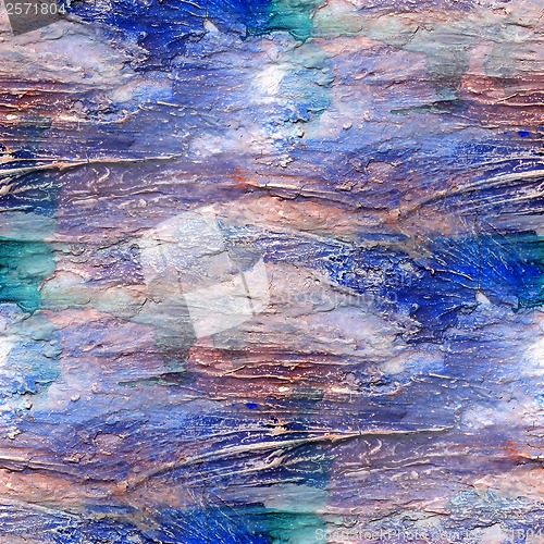Image of abstract watercolor, blue and art seamless texture, hand painted