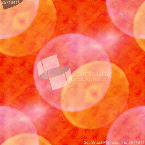 Image of glare from seamless texture background abstract orange and water