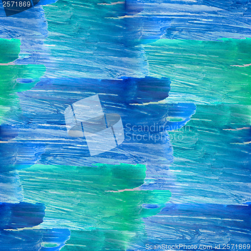 Image of seamless blue texture watercolor wallpaper background