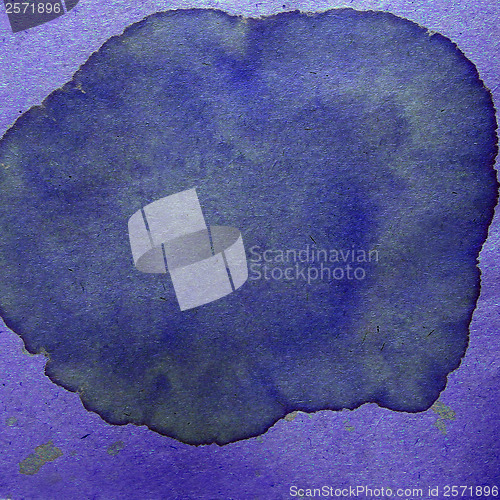 Image of watercolor abstract background paint purple color blob design sp