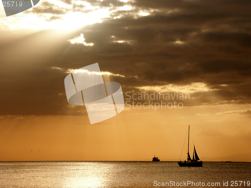 Image of Sunset over Manila Bay