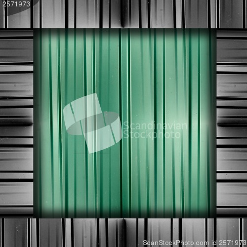 Image of old green iron line background texture wallpaper