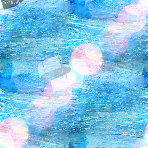 Image of sun glare watercolor blue for your design