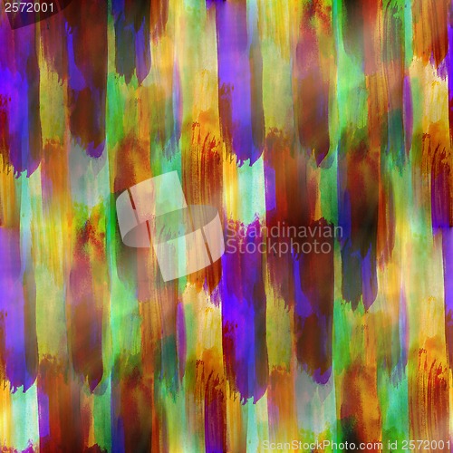 Image of yellow, green, purple background texture watercolor seamless abs