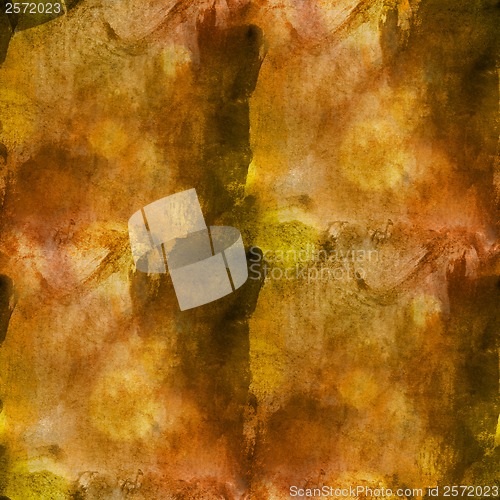 Image of art brown avant-garde hand paint background seamless wallpaper w