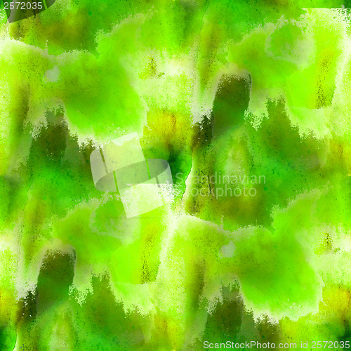 Image of seamless texture color watercolour green abstract