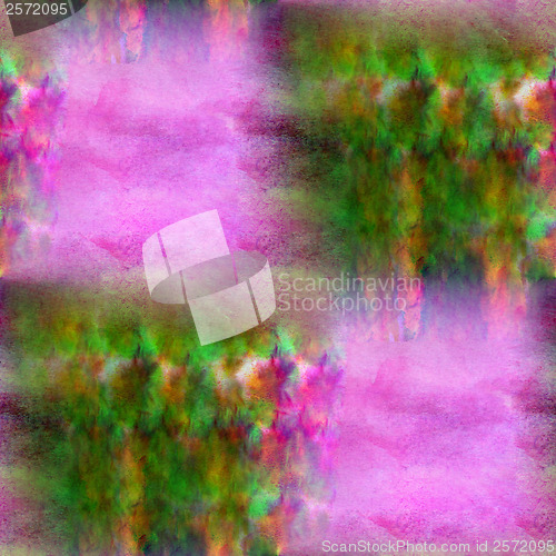 Image of watercolor background, seamless purple green paint background , 