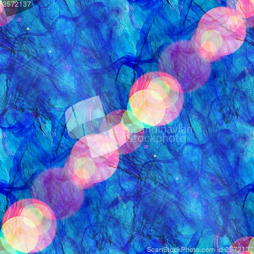 Image of bokeh art seamless texture background blue watercolor abstract b