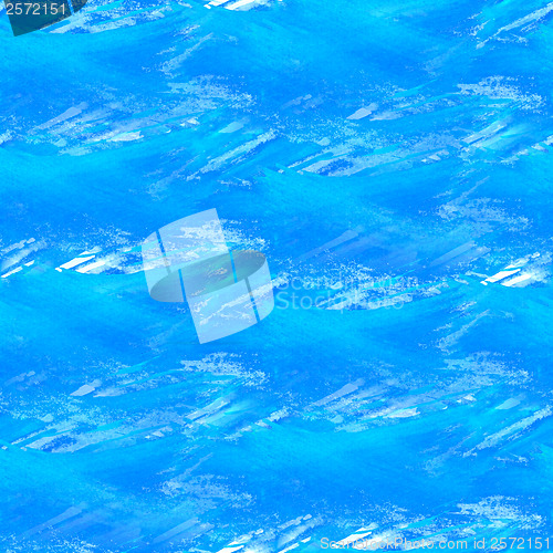 Image of blue watercolors seamless texture with spots and streaks