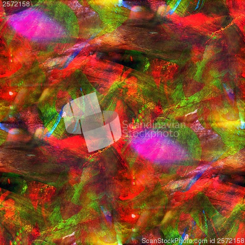 Image of texture red, green, purple abstract art water color seamless bac
