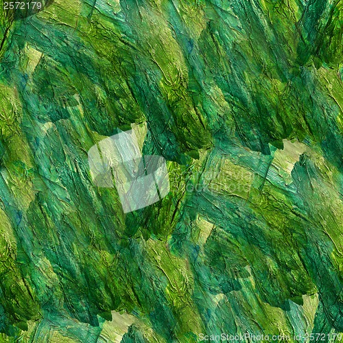 Image of abstract watercolor green and art seamless texture, hand painted