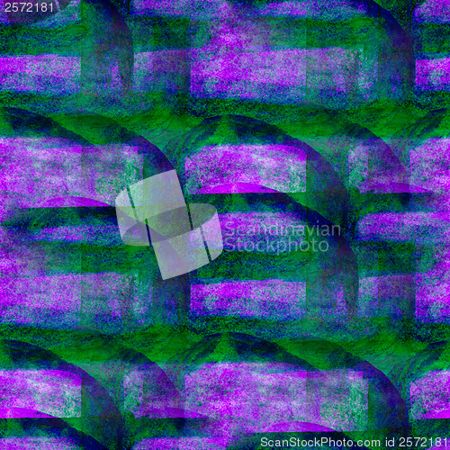 Image of abstract seamless purple green hand painted watercolor backgroun