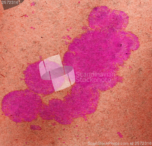 Image of watercolor old abstract pink paint background color blob design 