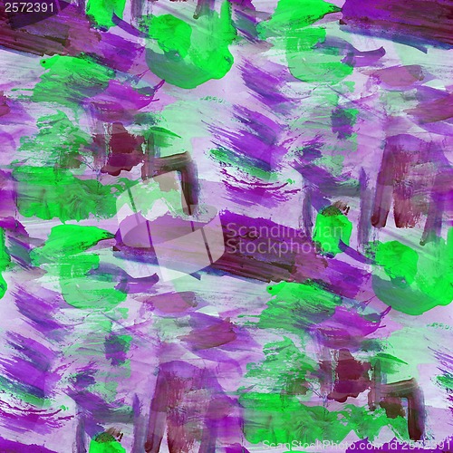Image of watercolor background purple, green seamless