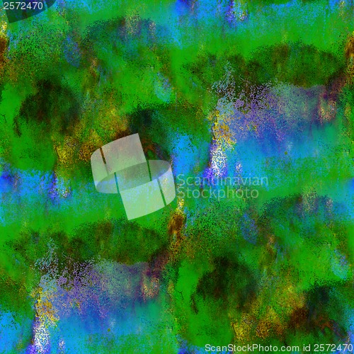 Image of background green, blue texture watercolor