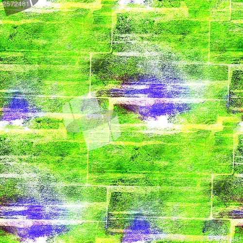 Image of wall watercolor seamless green, blue texture background paint ab