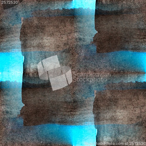 Image of watercolor seamless black, blue background texture abstract pain